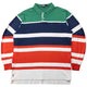 Vintage 90s Polo Ralph Lauren Striped Long Sleeve Polo Shirt Size XL