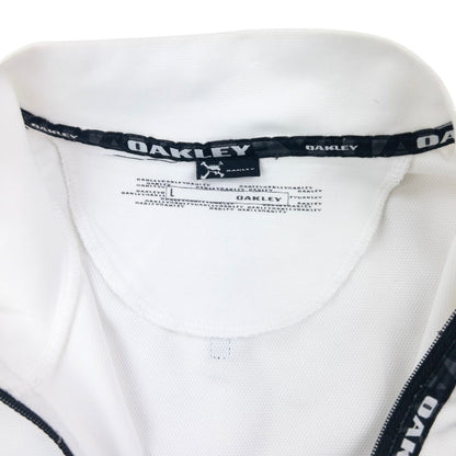 Vintage Oakley Q Zip Cycling T Shirt Size L