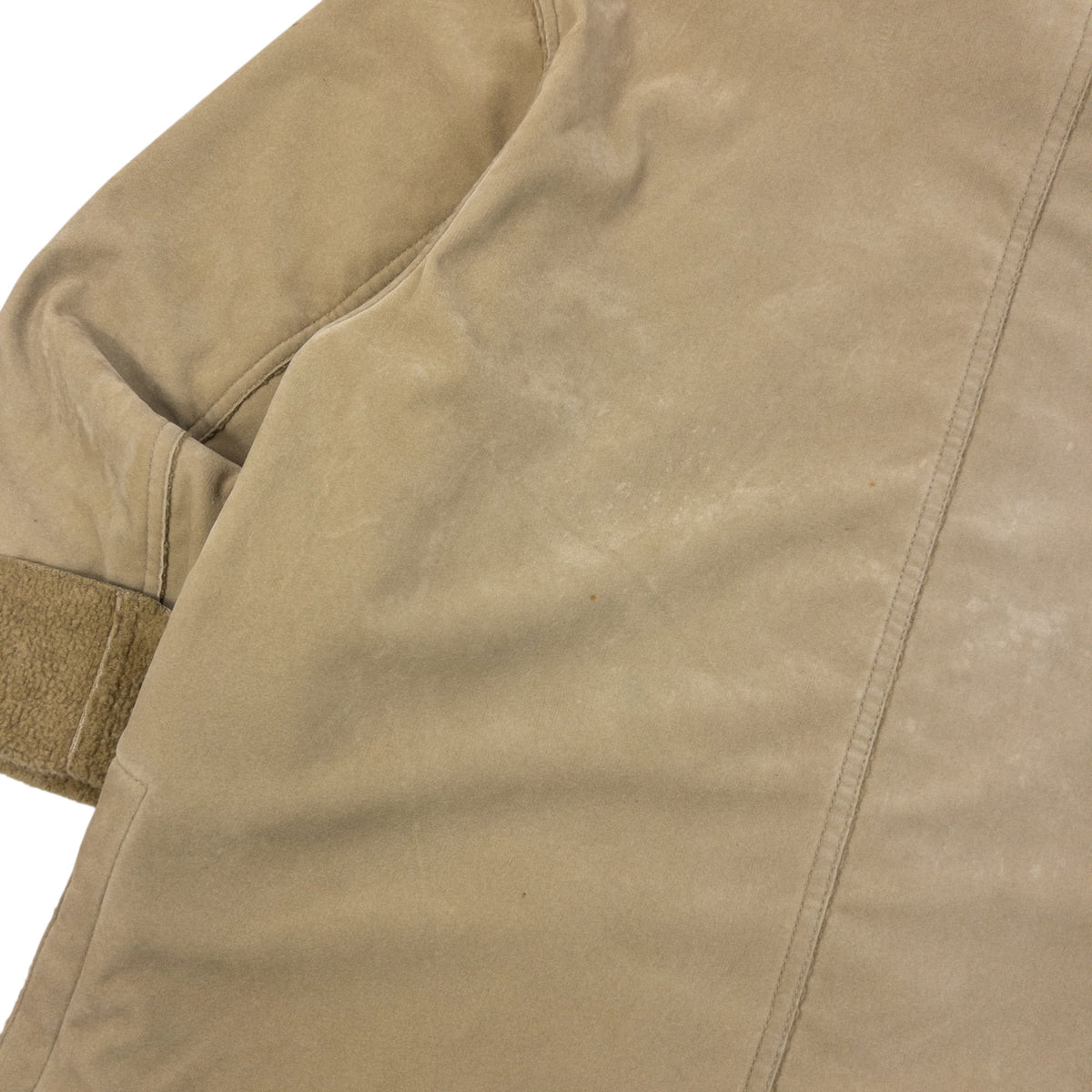 Vintage 90s Armani Jeans Fleece Lined Jacket Size M