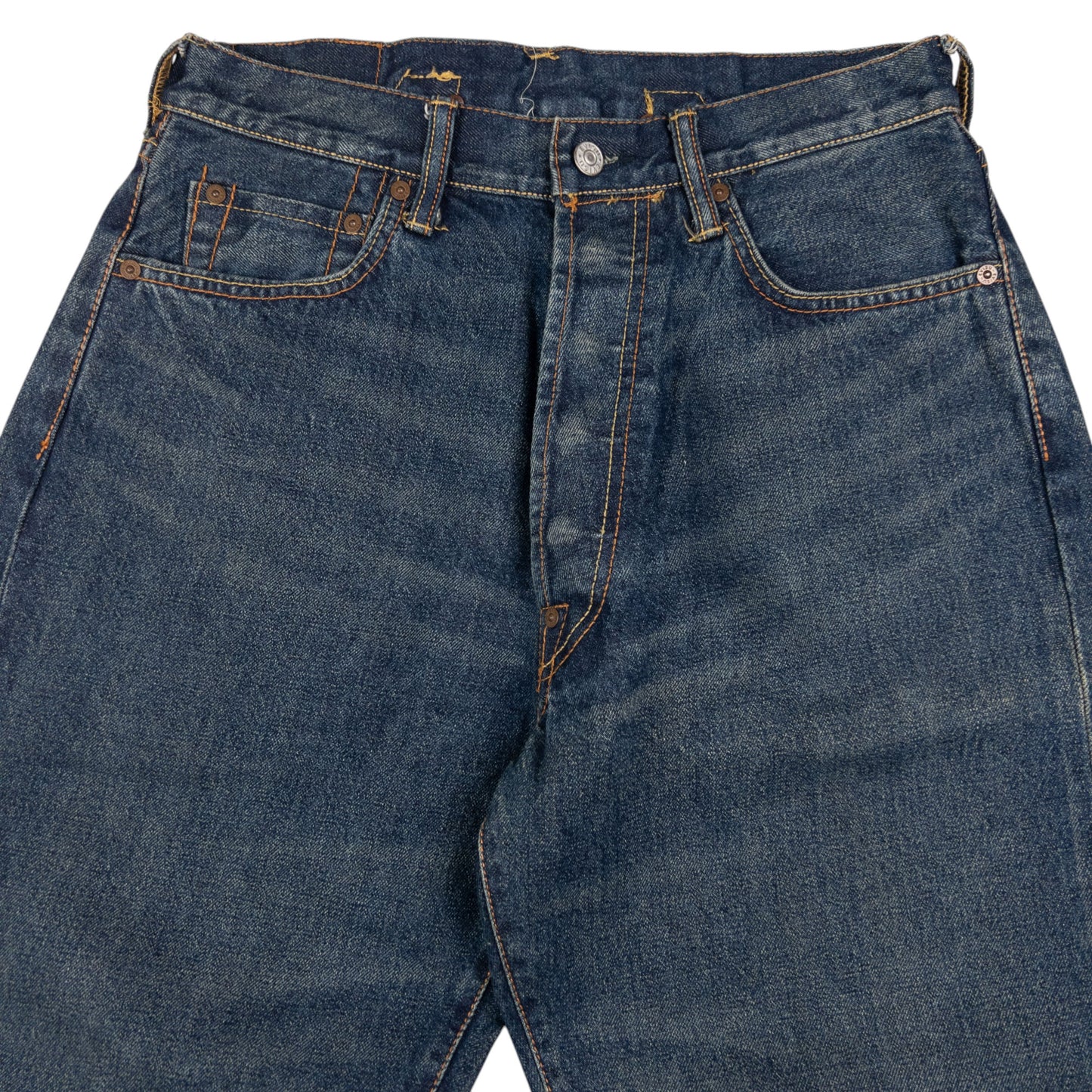 Vintage Evisu Painted Daicock Japanese Denim Jeans Size W30