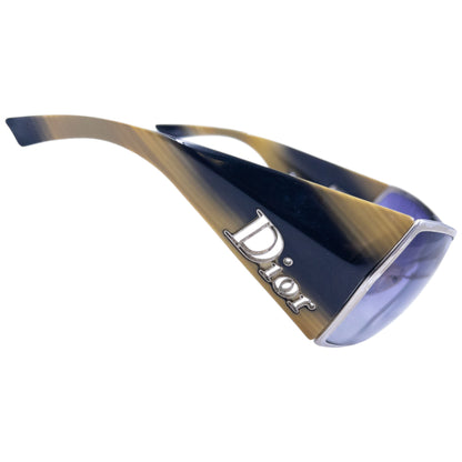 Vintage 2000s Dior Gaucho 1 Shield Sunglasses