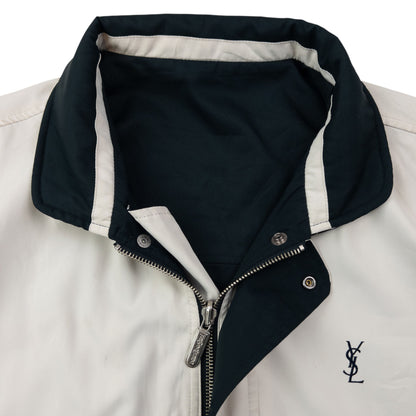 Vintage 90s YSL Yves Saint Laurent Reversible Jacket Size M
