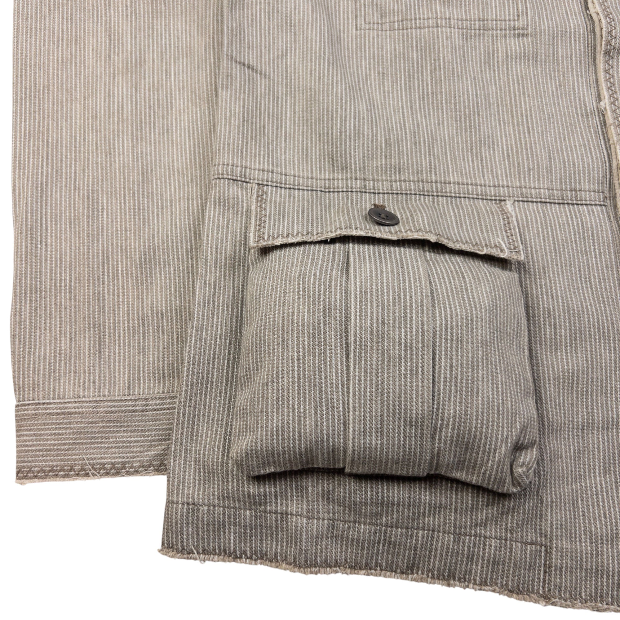 Vintage Plantation By Issey Miyake Striped Jacket Size S