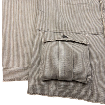 Vintage Plantation By Issey Miyake Striped Jacket Size S