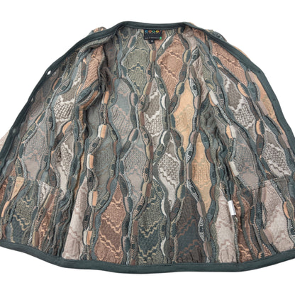 Vintage Coogi Knitted Cardigan Womens Size XS