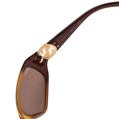 Vintage Gucci zonnebril met logo uit 2012