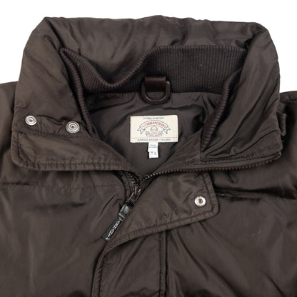 Vintage Armani Jeans Zip Up Puffer Jacket Size XL