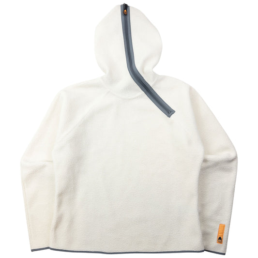 Vintage 2000s Nike Asymmetric Full Q Zip Fleece Hoodie Womens Size S