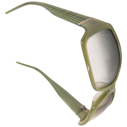 Vintage 2000s Burberry Two-Tone Embossed Sunglasses