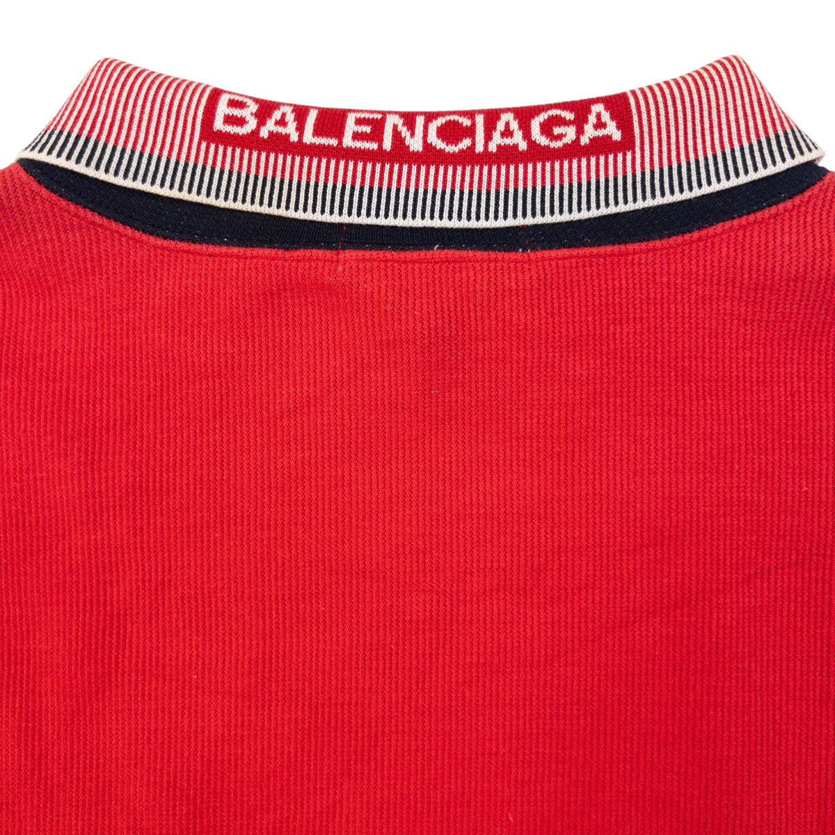 Vintage 90s Balenciaga Polo Sweatshirt Size M
