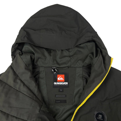 Vintage Quiksilver Double Zip Up Snowboarding Jacket Size XL