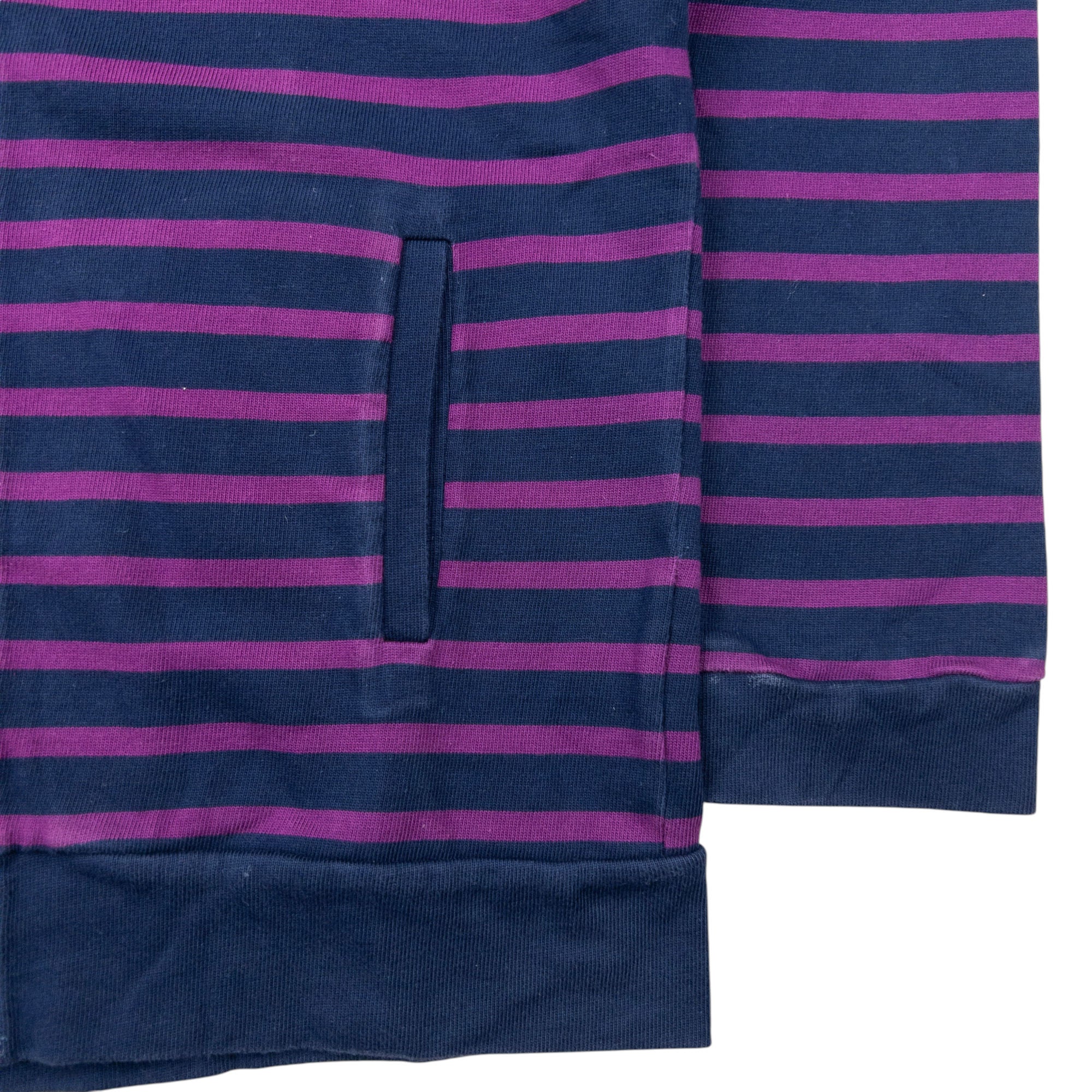 Vintage Jean Paul Gaultier Matelot Striped Zip Up Sweatshirt Womens Size S