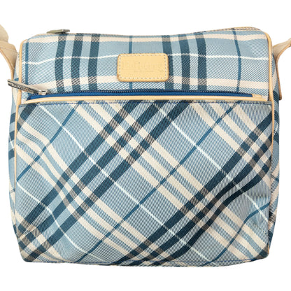Vintage 2000s Burberry Blue Label Nova Check Crossbody Bag