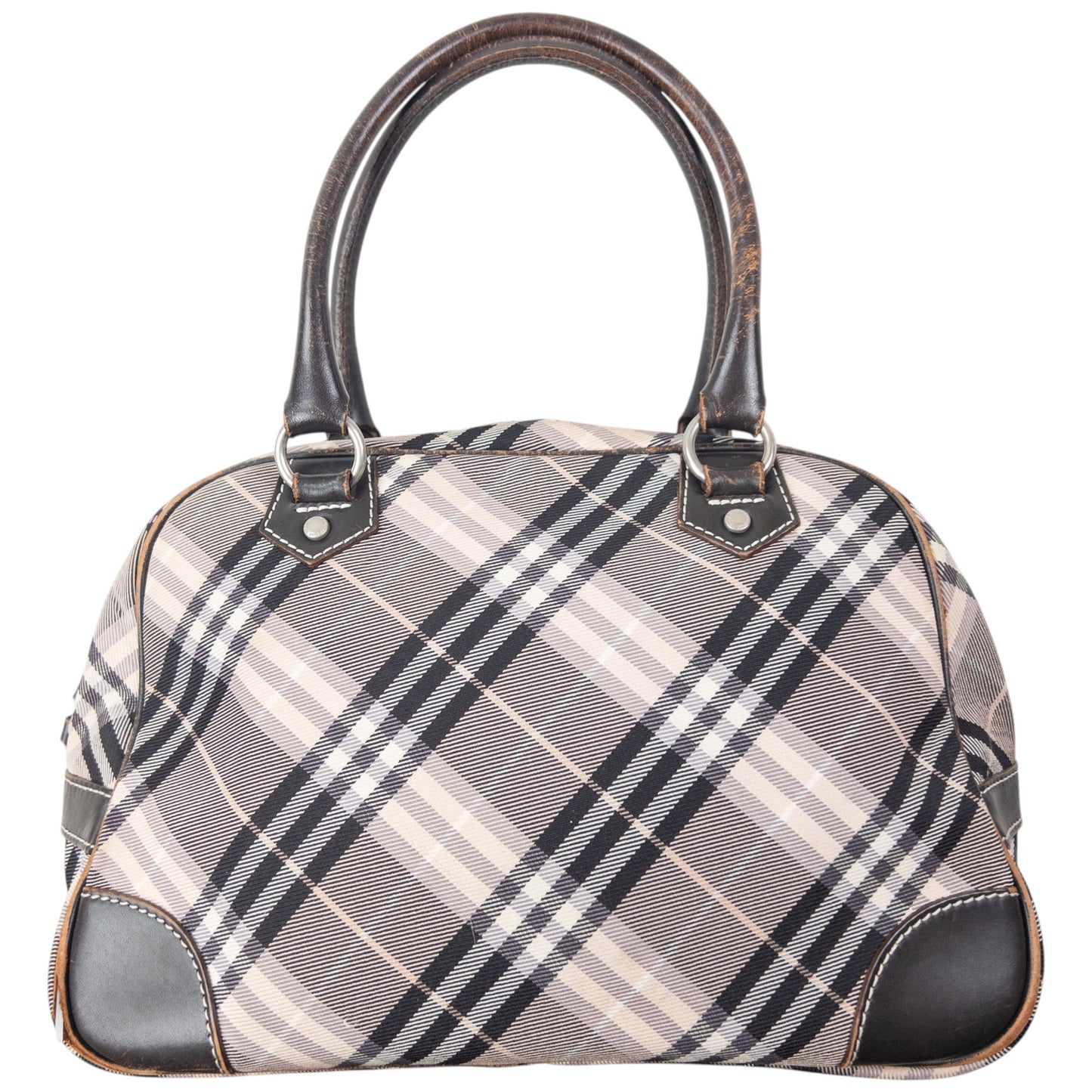 Vintage 2000s Burberry Blue Label Nova Check Handbag