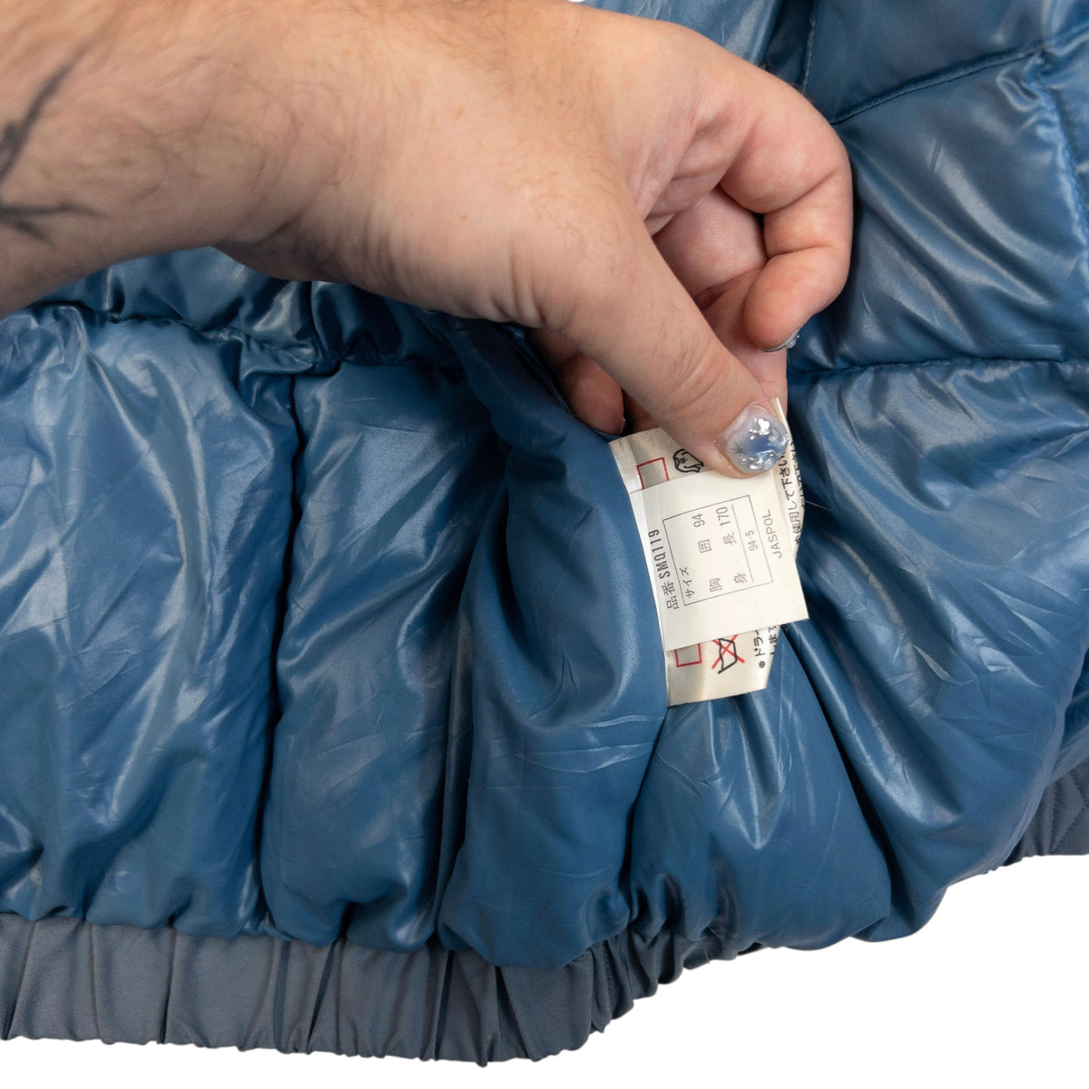 Vintage 90s Moncler Zip Up Padded Jacket Size L