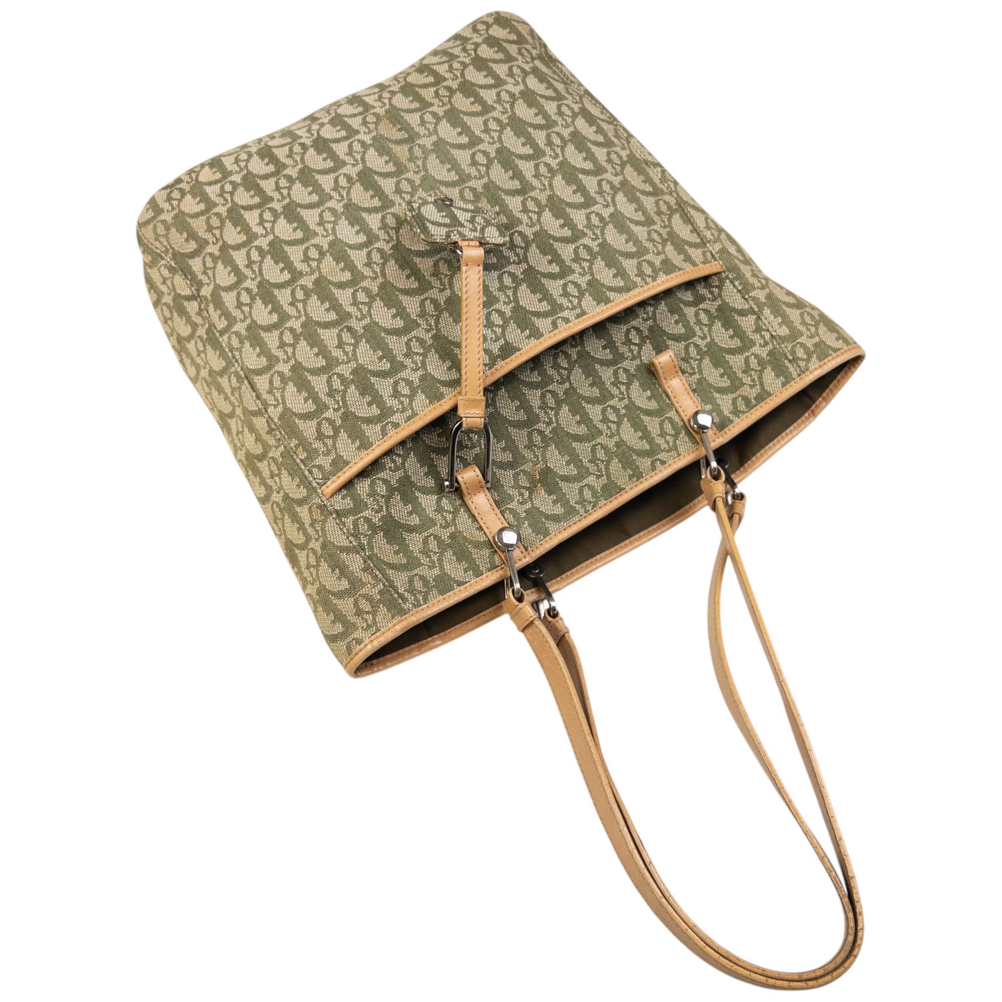 Vintage Dior Monogram Shoulder Bag