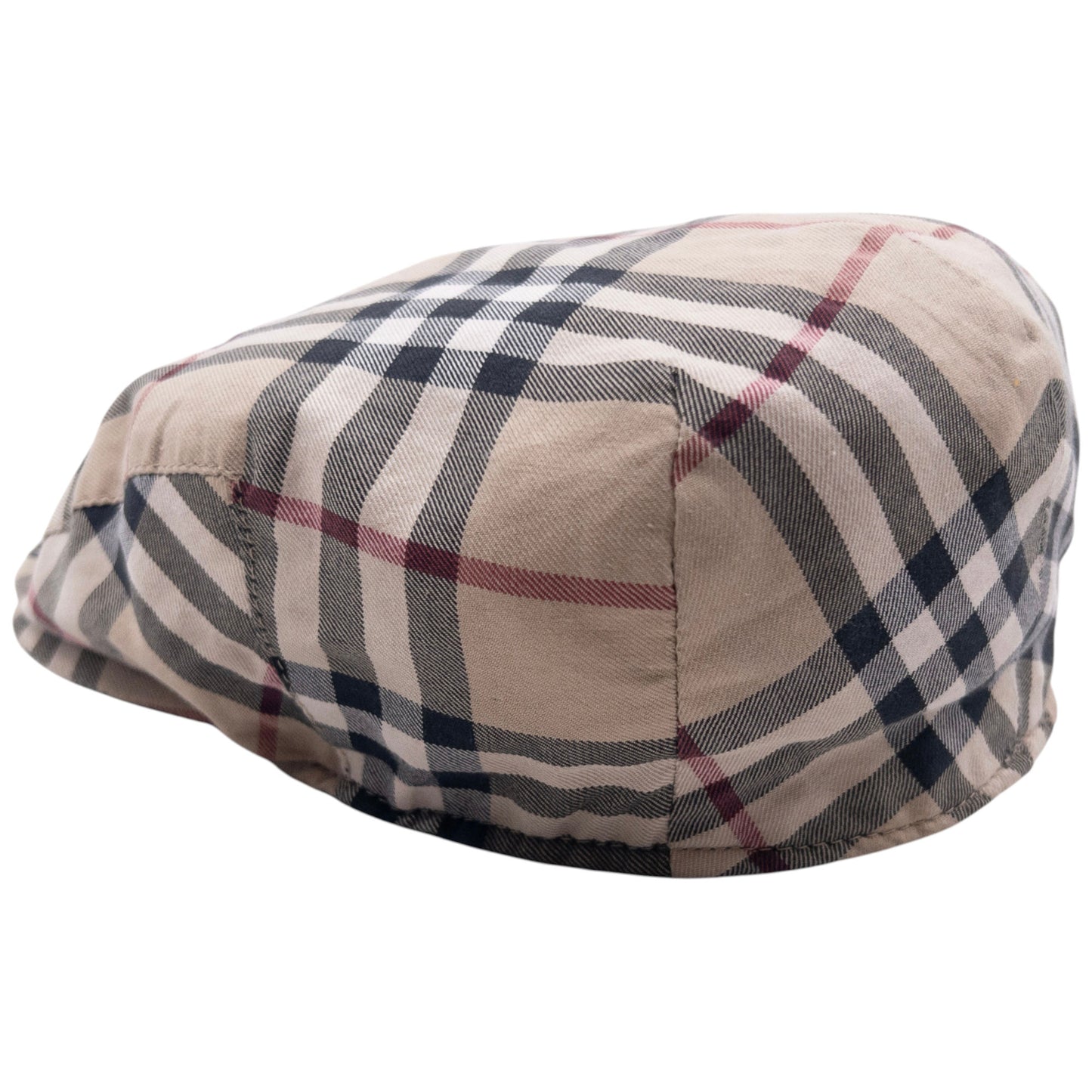 Vintage Burberry Nova Check Flat Cap