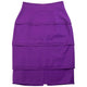 Vintage 90s Gianni Versace Tiered Skirt Womens Size W25