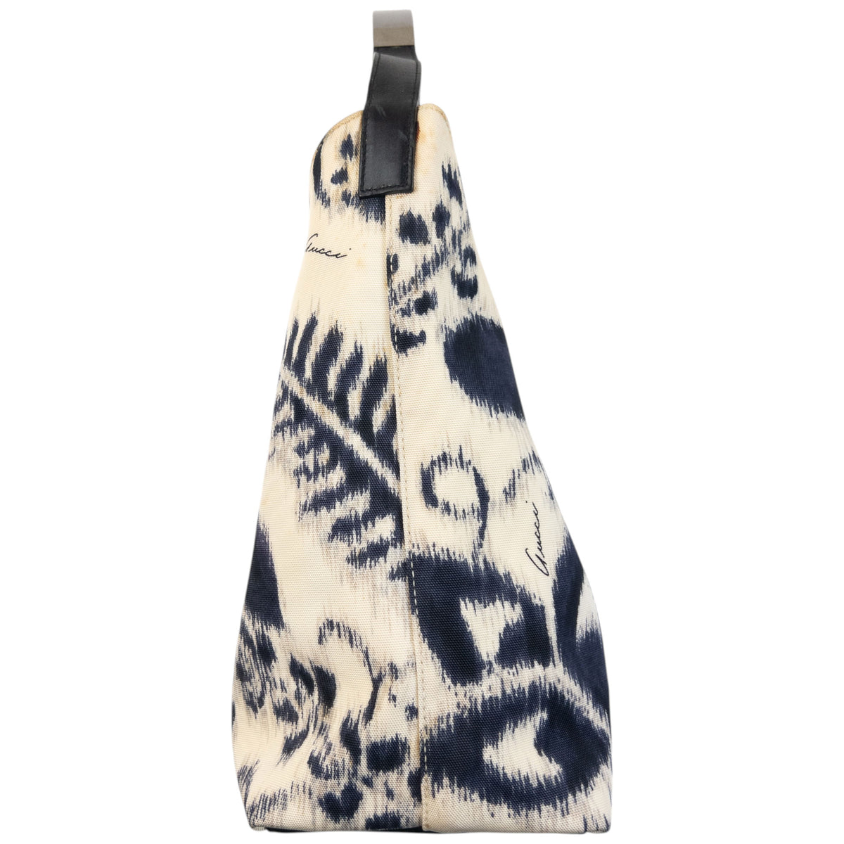 Vintage 2000s Gucci Floral Hobo Shoulder Bag