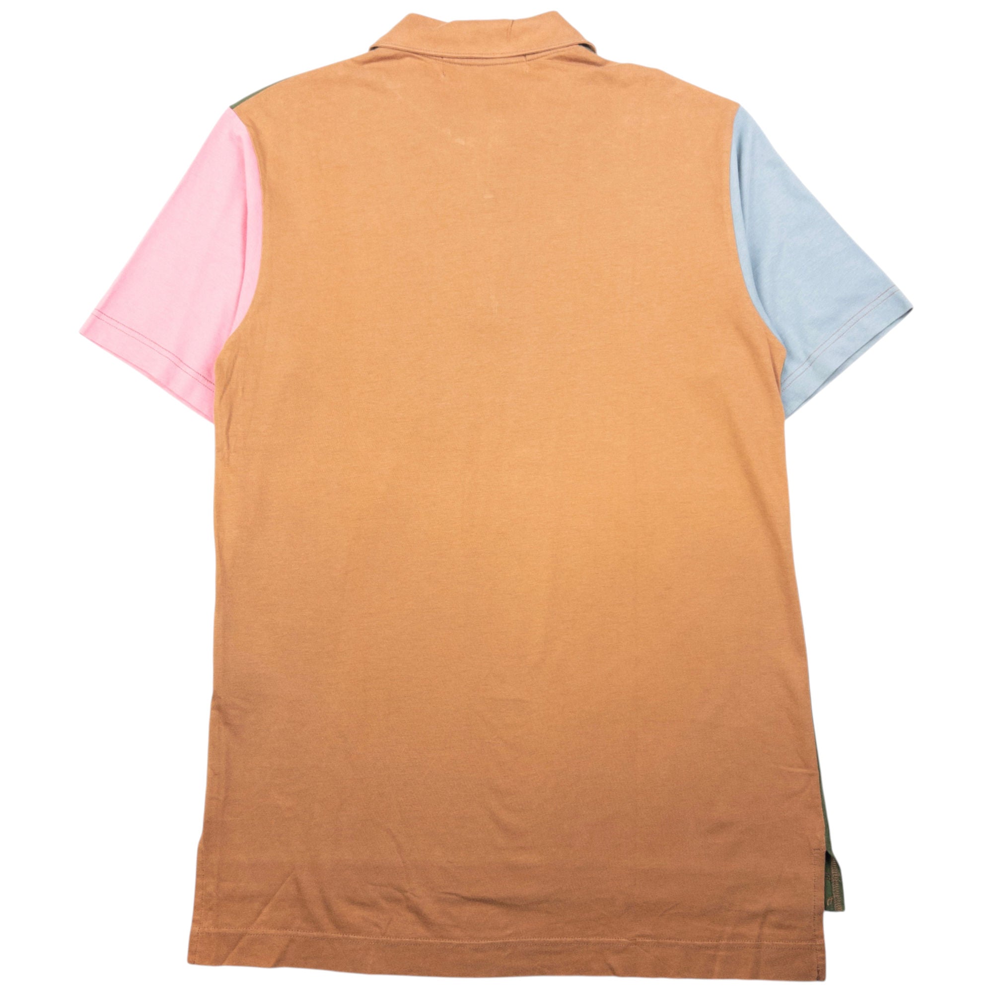 Vintage Comme Des Garçons SHIRT Contrast Q Zip Polo Shirt Size M