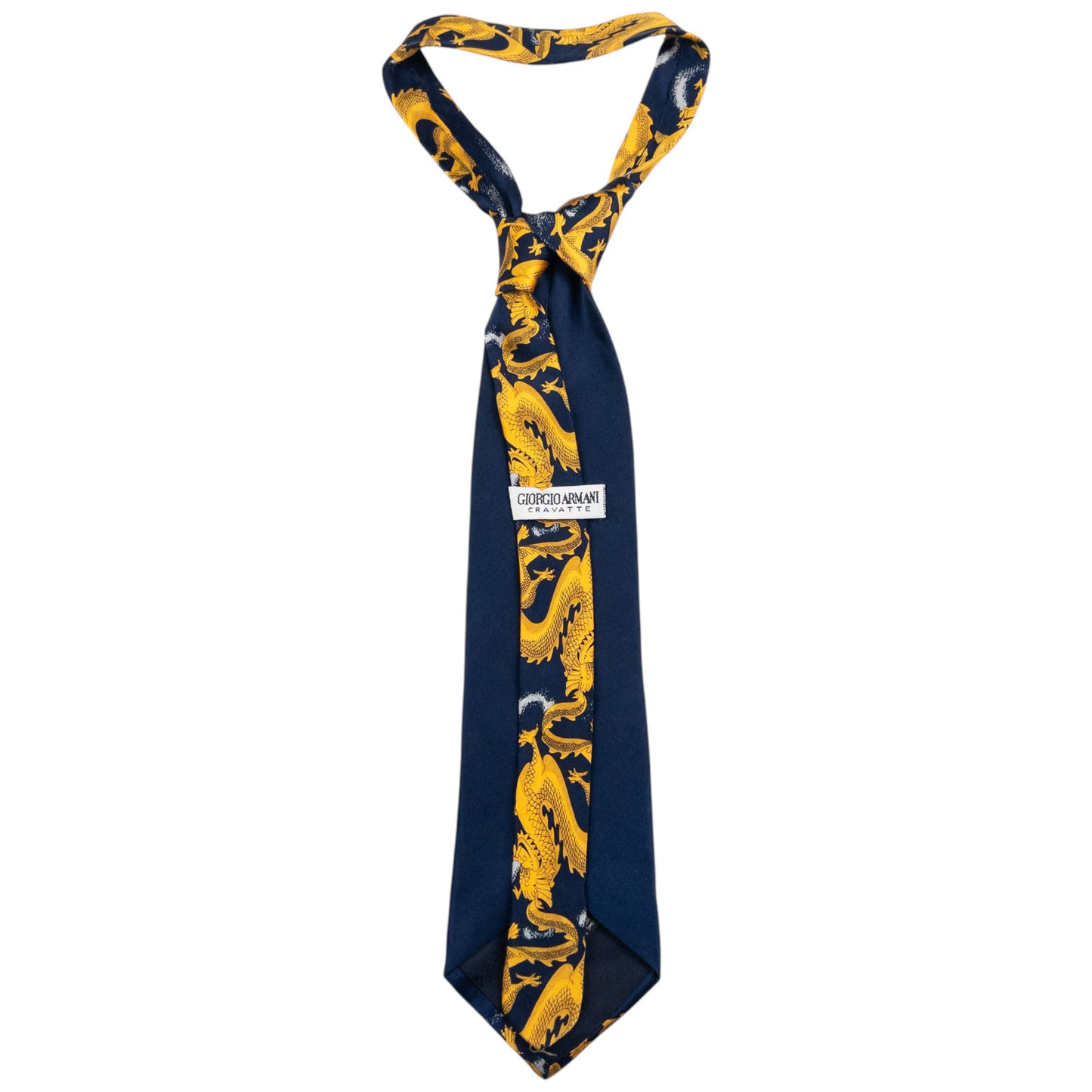 Vintage Giorgio Armani Dragon Silk Tie