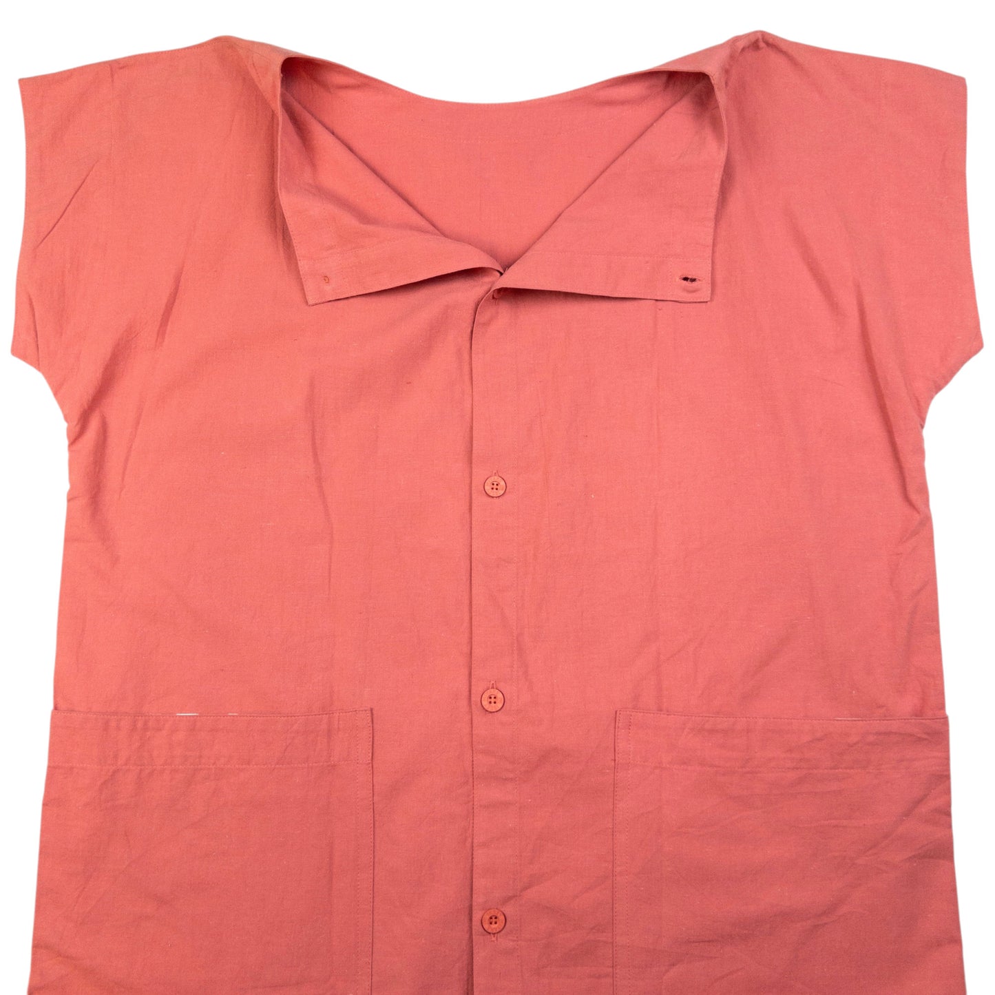 Vintage Issey Miyake Kitchen Button Up Apron Dress Womens Size S