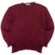 Vintage 90s Burberry Mohair Knit Jumper Size S