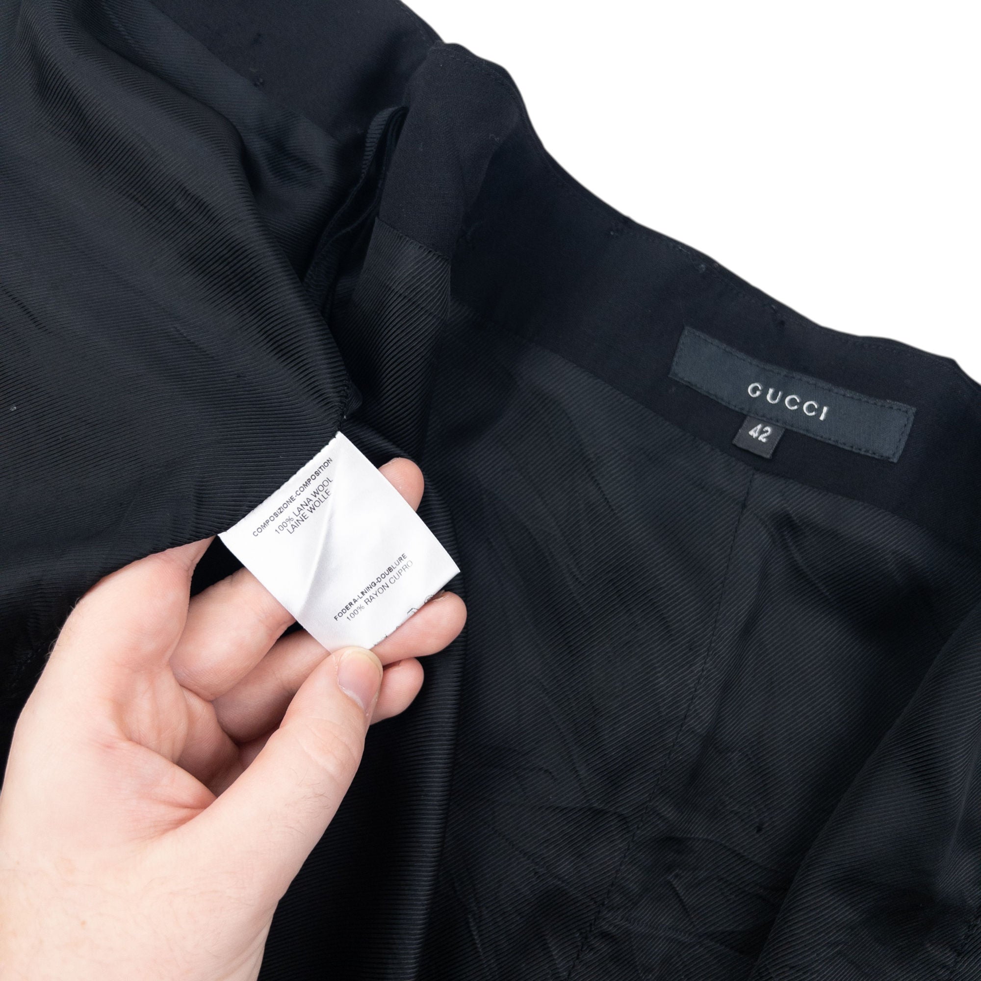 Vintage FW2000 Gucci By Tom Ford Zip Skirt Womens Size W28