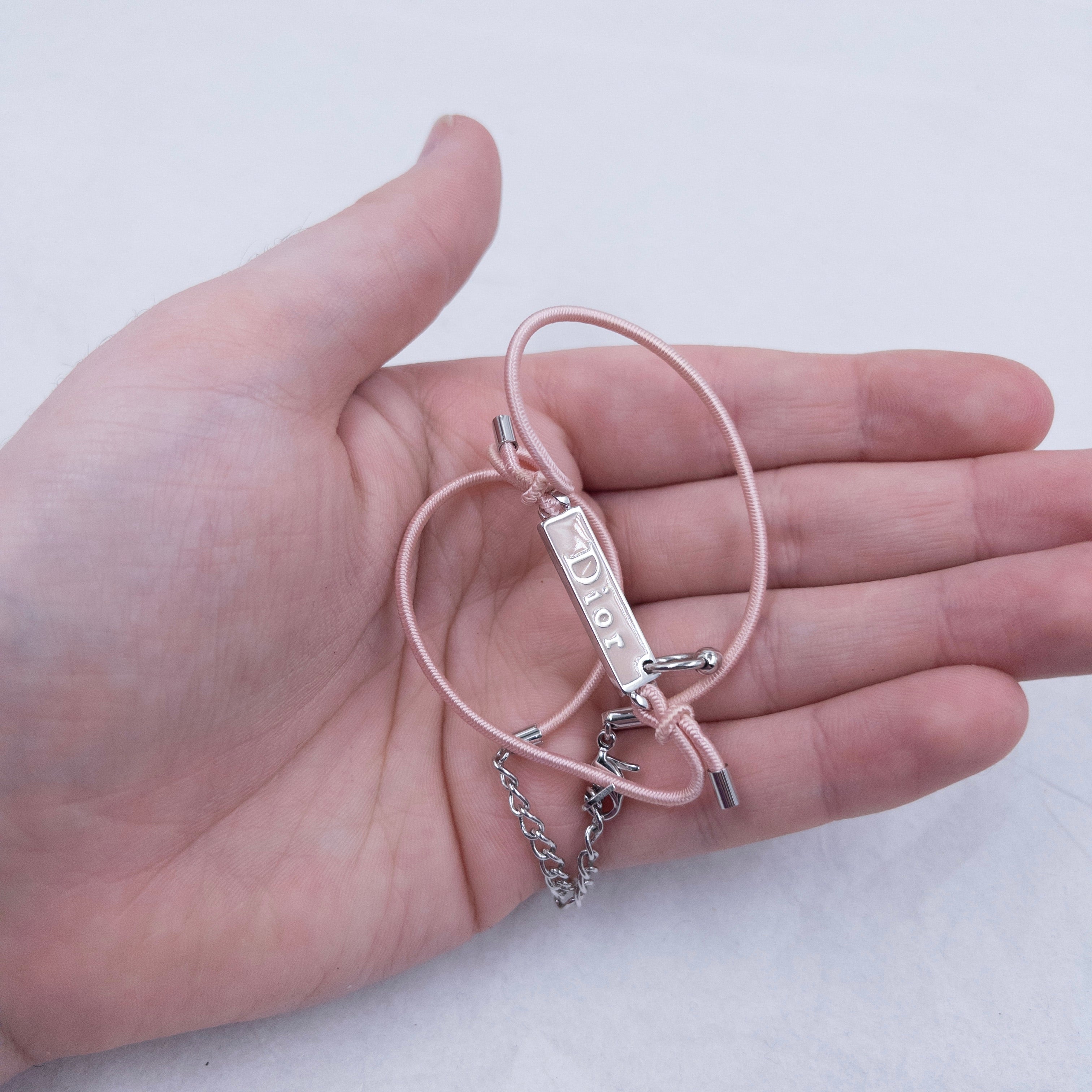 Vintage Dior Elastic Choker Necklace