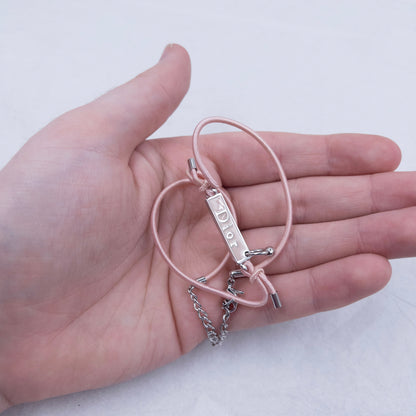 Vintage Dior Elastic Choker Necklace