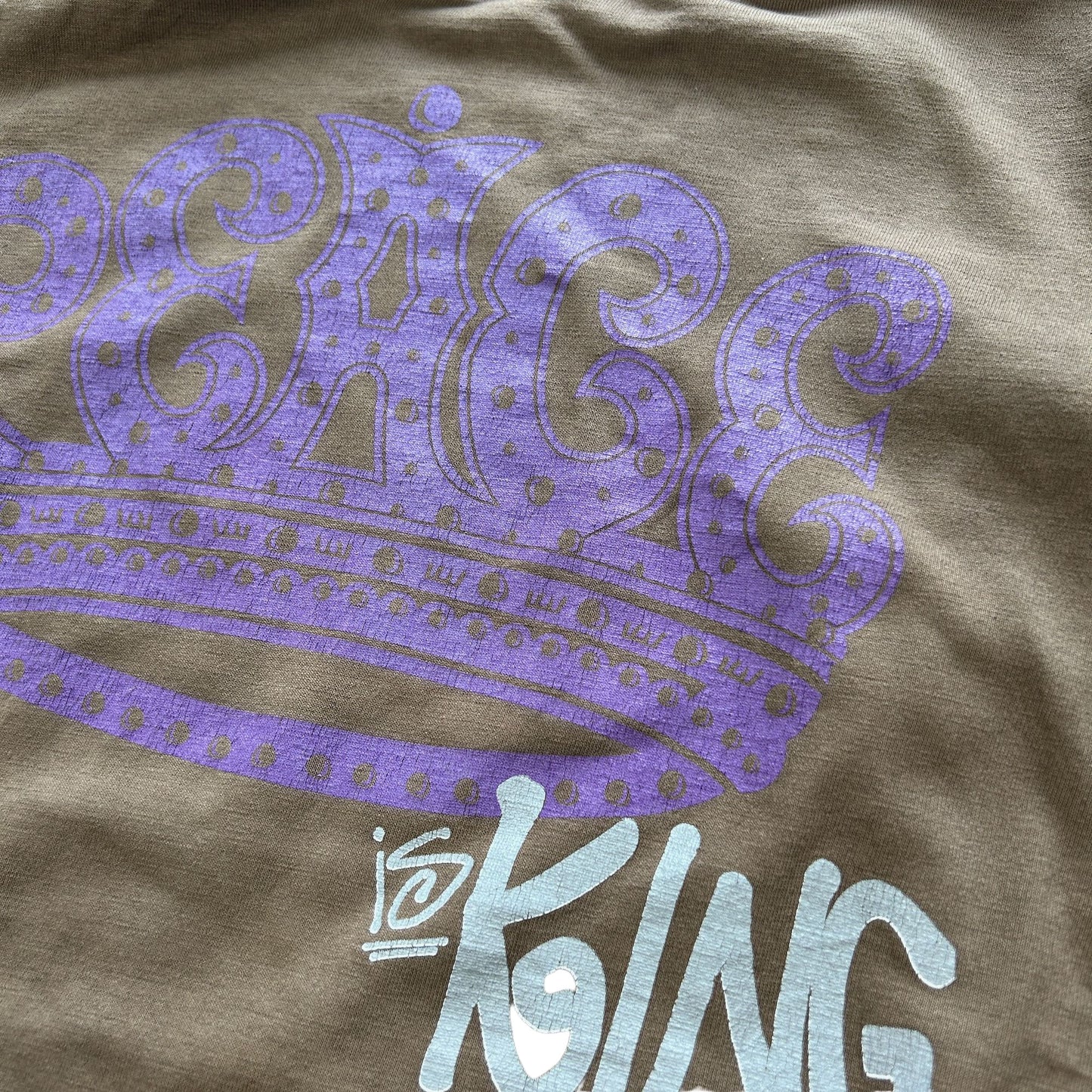 Vintage Stussy Peace King Long Sleeve T-Shirt Size L