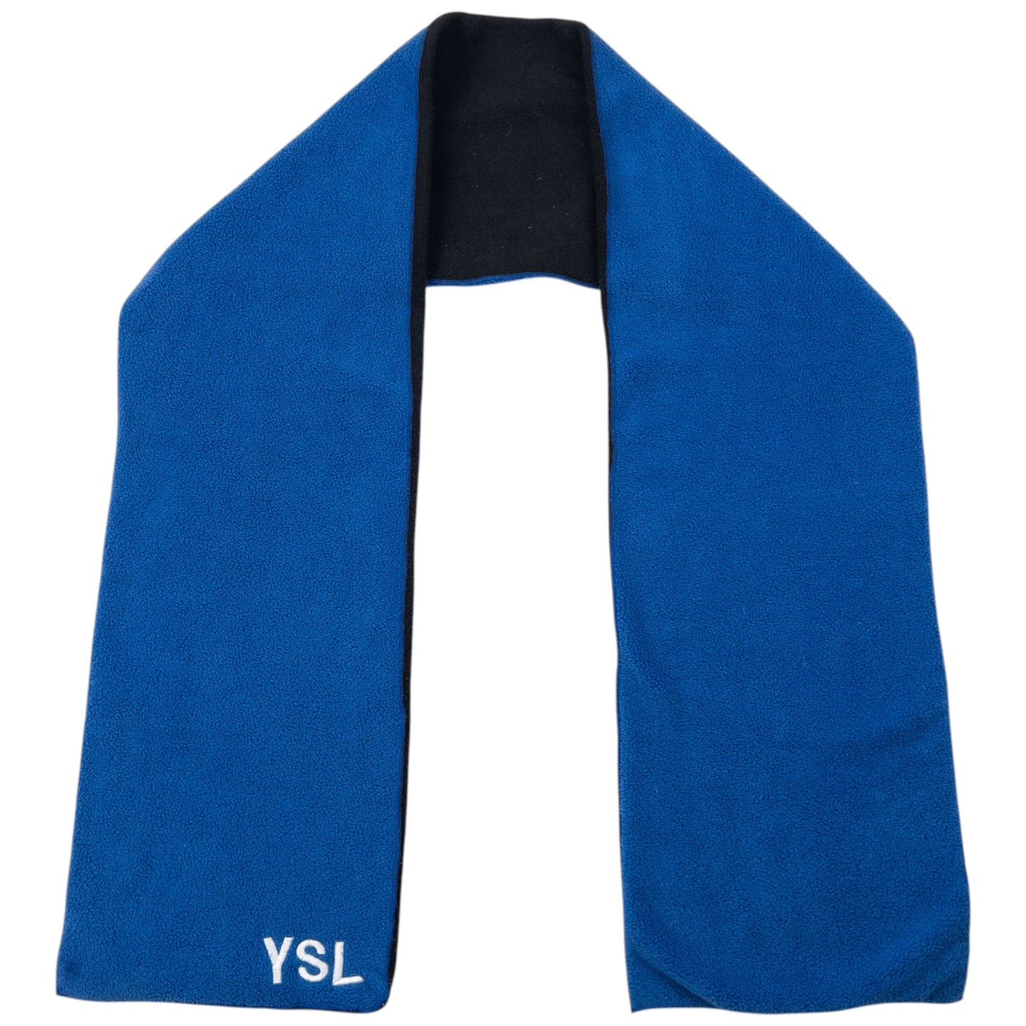 Vintage YSL Yves Saint Laurent Reversible Fleece Scarf