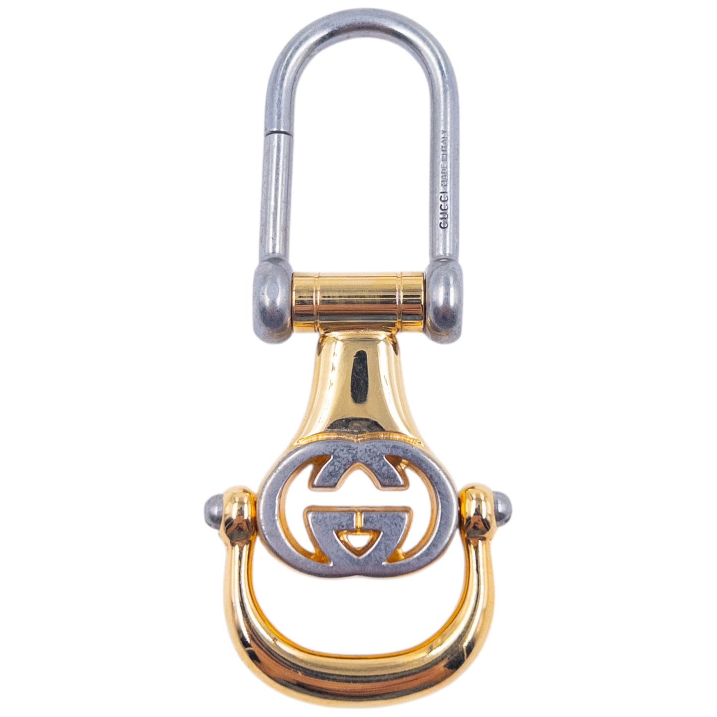 Vintage 80s Gucci Cut-Out Keyring