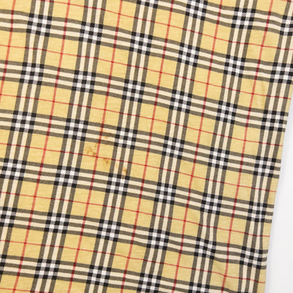 Vintage 90s Burberry Nova Check Polo Shirt Size M