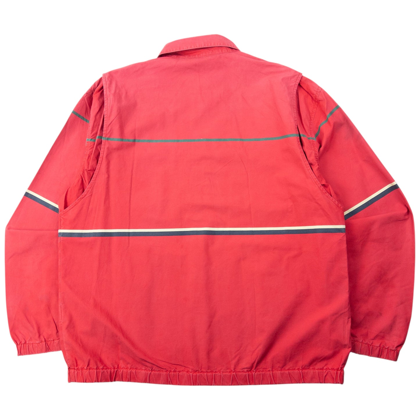 Vintage 90s Polo Ralph Lauren Striped Zip Up Jacket Size M