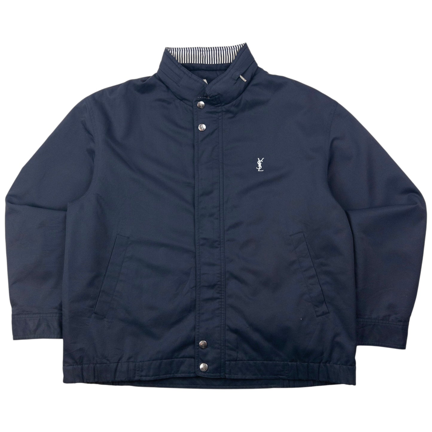 Vintage 90s YSL Yves Saint Laurent Harrington Jacket Size M