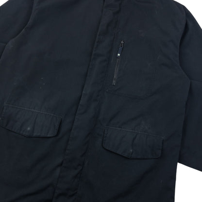 Vintage 2000s Armani Jeans Zip Up Rain Jacket Size XL