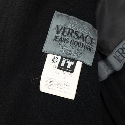 Vintage Versace Jeans Couture Button Up Fleece Jacket Size M