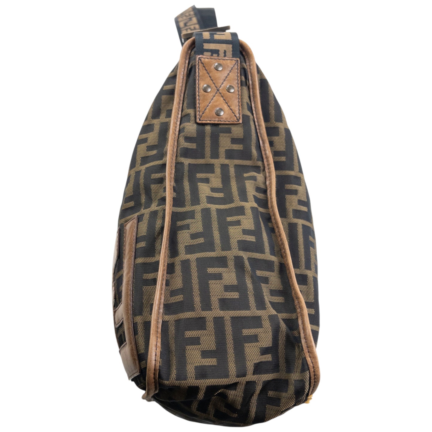 Vintage 2000s Fendi Monogram Crossbody Bag