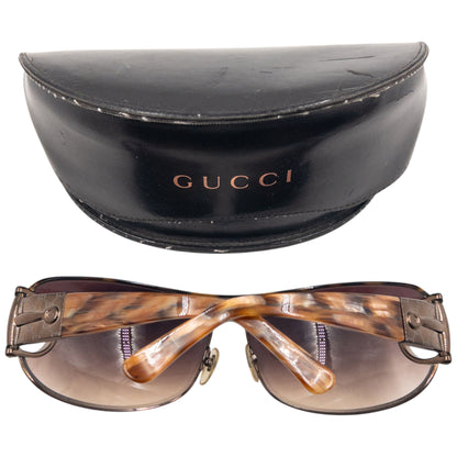 Vintage 2000s Gucci Horse Bit Sunglasses