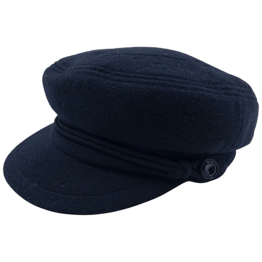 Vintage Burberry Wool Newsboy Hat Size M
