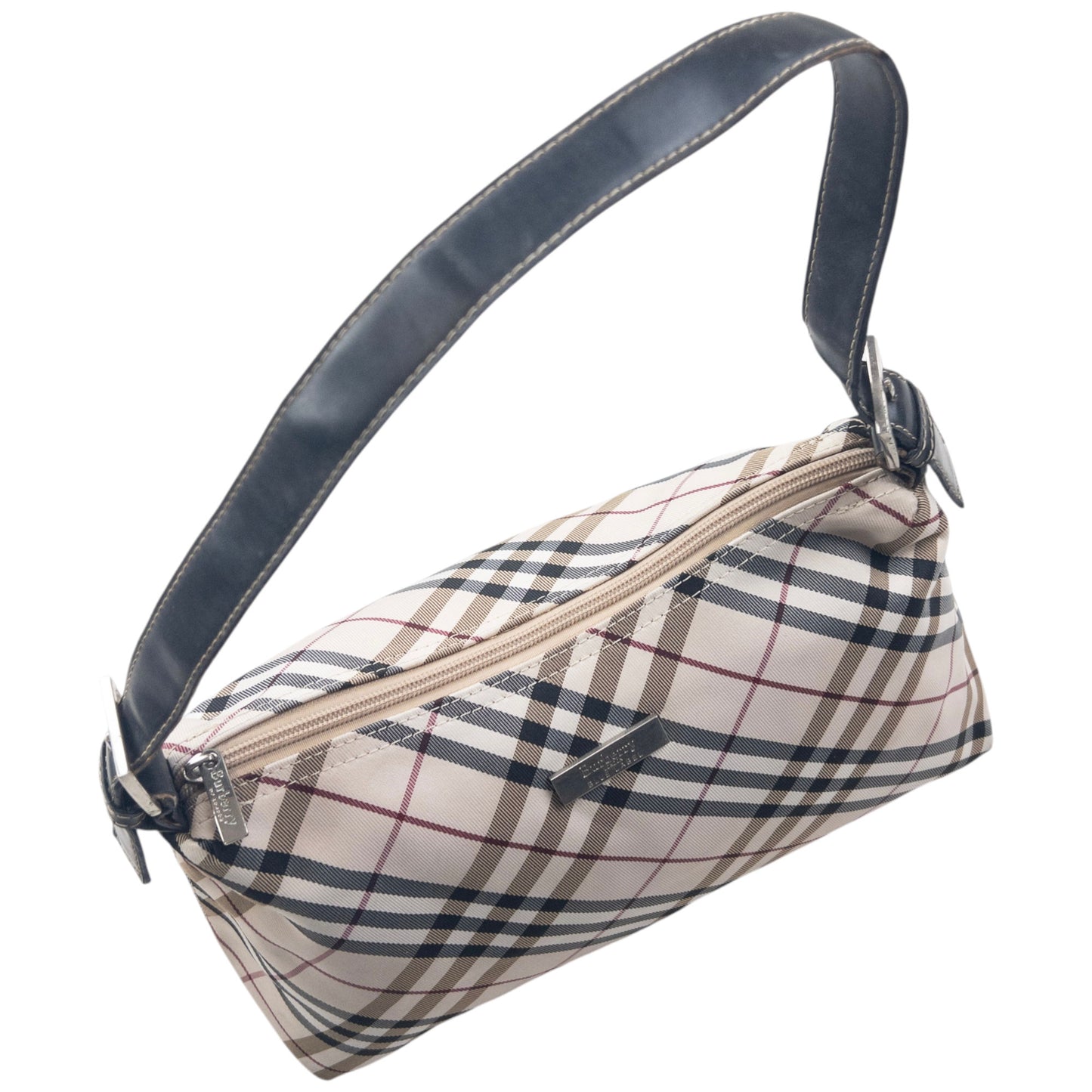 Vintage 2000s Burberry Blue Label Nova Check Shoulder Bag