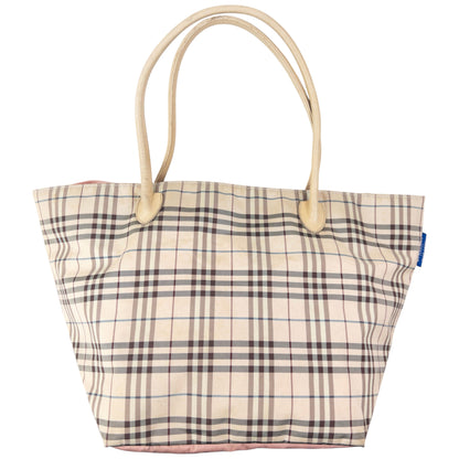 Vintage 2000s Burberry Blue Label Nova Check Shoulder Bag