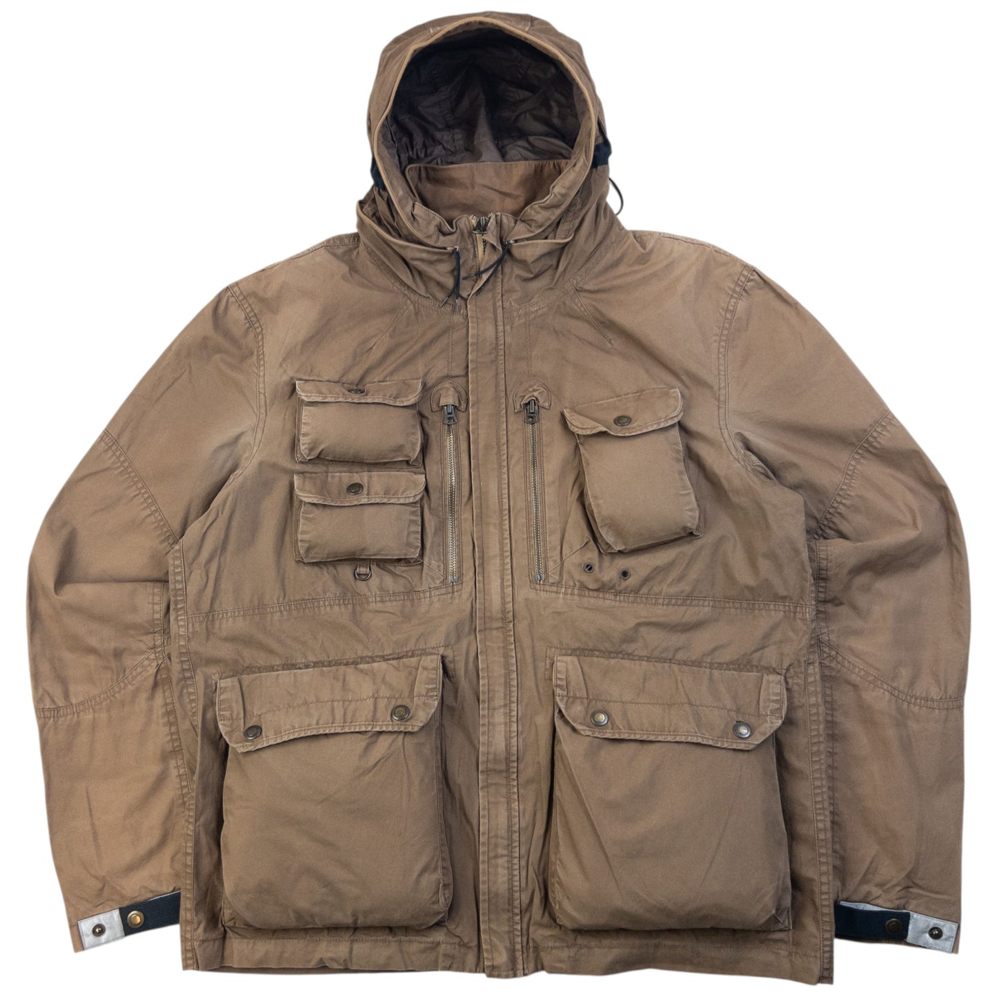 Vintage 2000s Armani Exchange Multi Pocket Cargo Jacket Size L