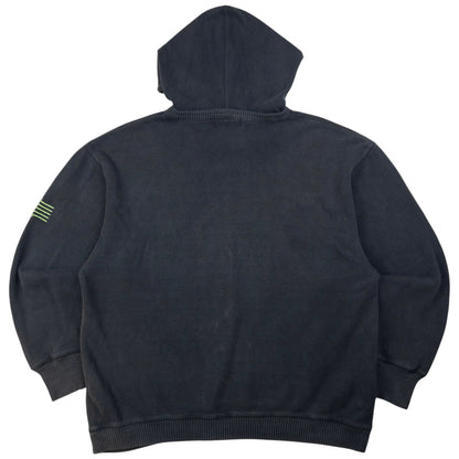 Vintage YSL Yves Saint Laurent Embroidered Hoodie Size M