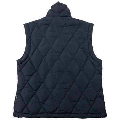 Vintage Armani Jeans Zip Off Sleeve Quilted Jacket Womens Size