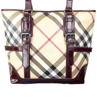Vintage 2000s Burberry Nova Check Shoulder Bag