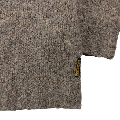 Vintage Armani Jeans Q Zip Knit Jumper Size XL
