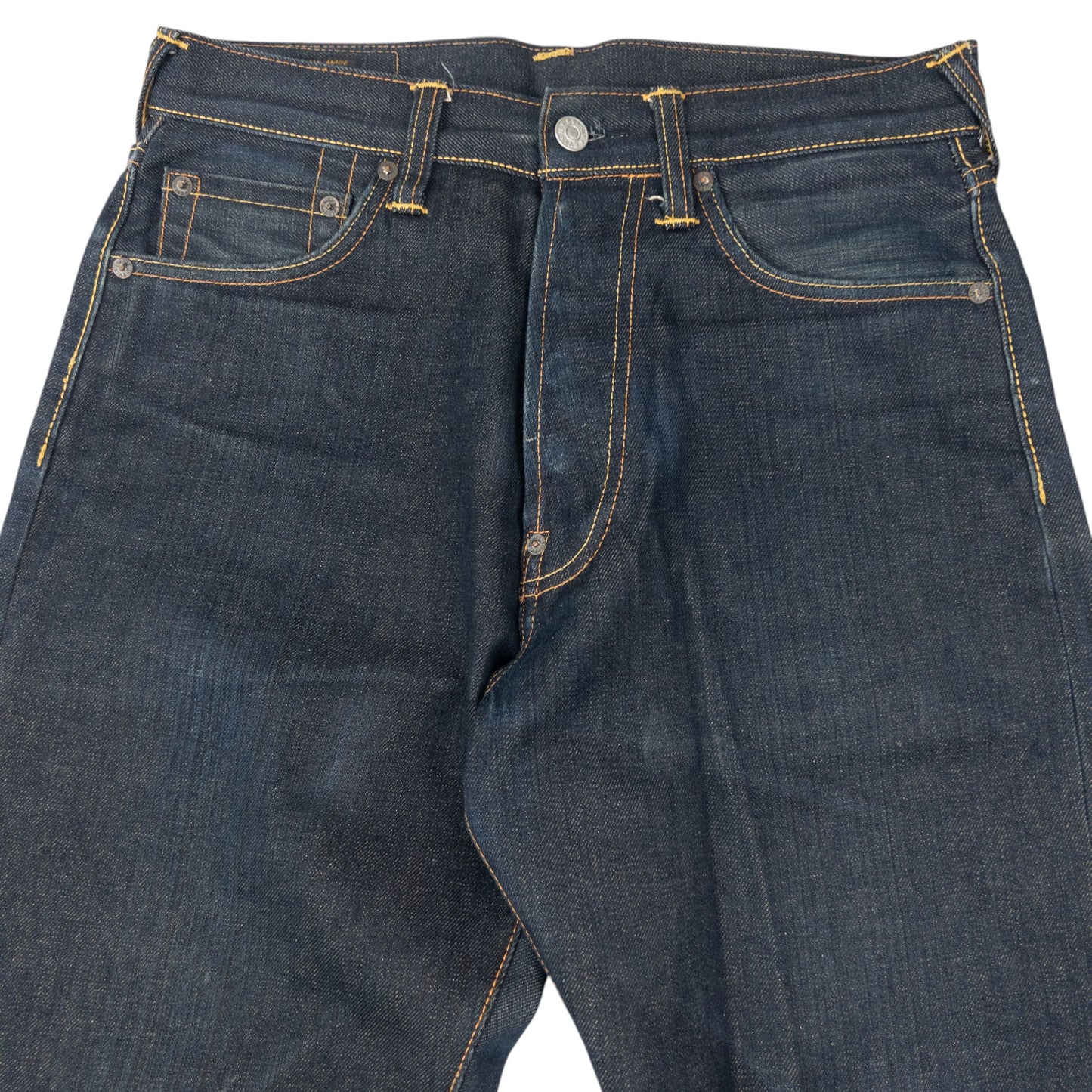 Vintage 2000s Evisu Painted Daicock Japanese Denim Jeans Size W29