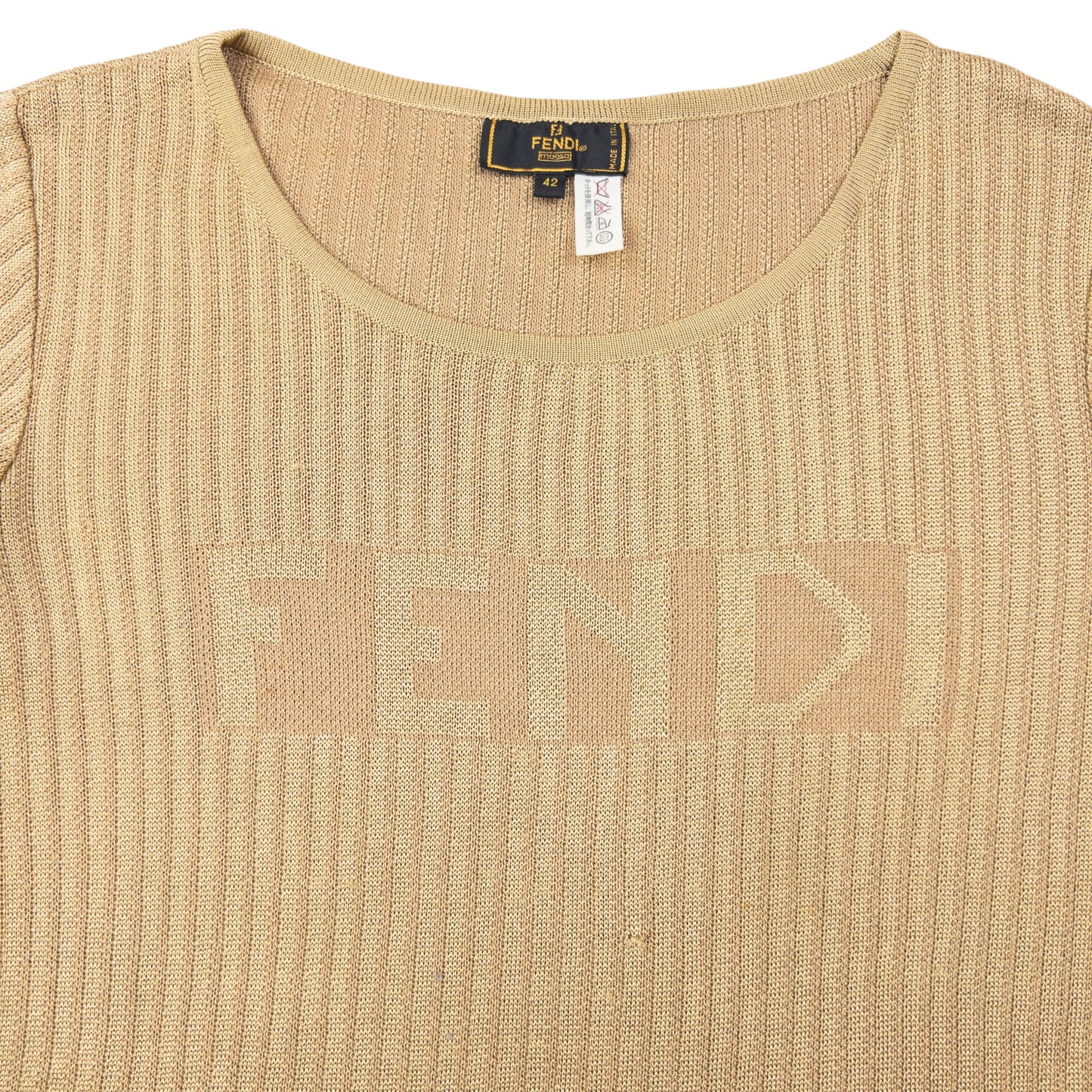 Vintage 90s Fendi Lightweight Jumper Womens Size XL